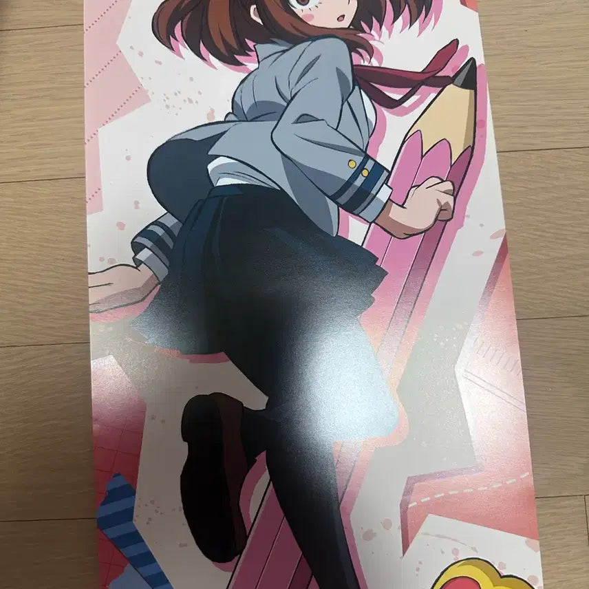 [BUNJANG] My Hero Academia Ochaco Uraraka &amp; Denki Kaminari Poster Set / 나의 히어로 아카데미아 나히아 우라라카 오챠코 카미나리 포스터