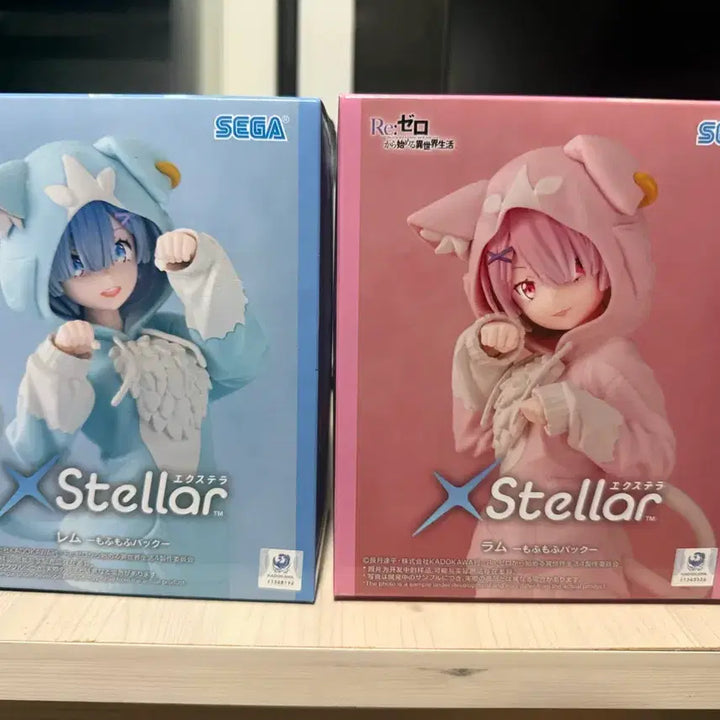[BUNJANG] SEGA Re:Zero Ram/Rem Mofumofu Pack Figure Set (Sealed) / (미개봉)SEGA Re: 제로 렘/람 모후모후 팩 피규어 세트 낱개가능