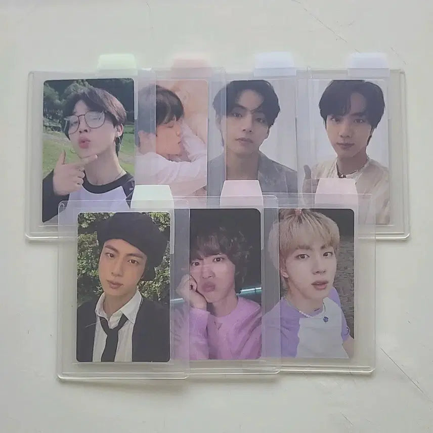 [BUNJANG] BTS Jimin Jin V Photocard Bundle Set / 방탄소년단 포카 일괄 양도
