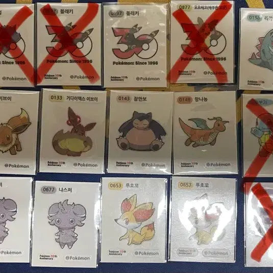 [BUNJANG] Pokemon Stickers Season 5 Trading / 포켓몬 띠부씰 시즌5 교환