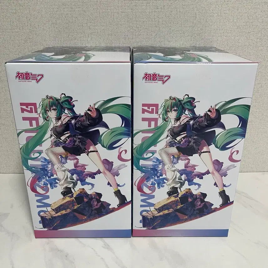 [BUNJANG] Sega Figure-rise Hatsune Miku Punk Figure (Sealed) / [미개봉] 세가 피규어리즘 알파 하츠네 미쿠 펑크 피규어