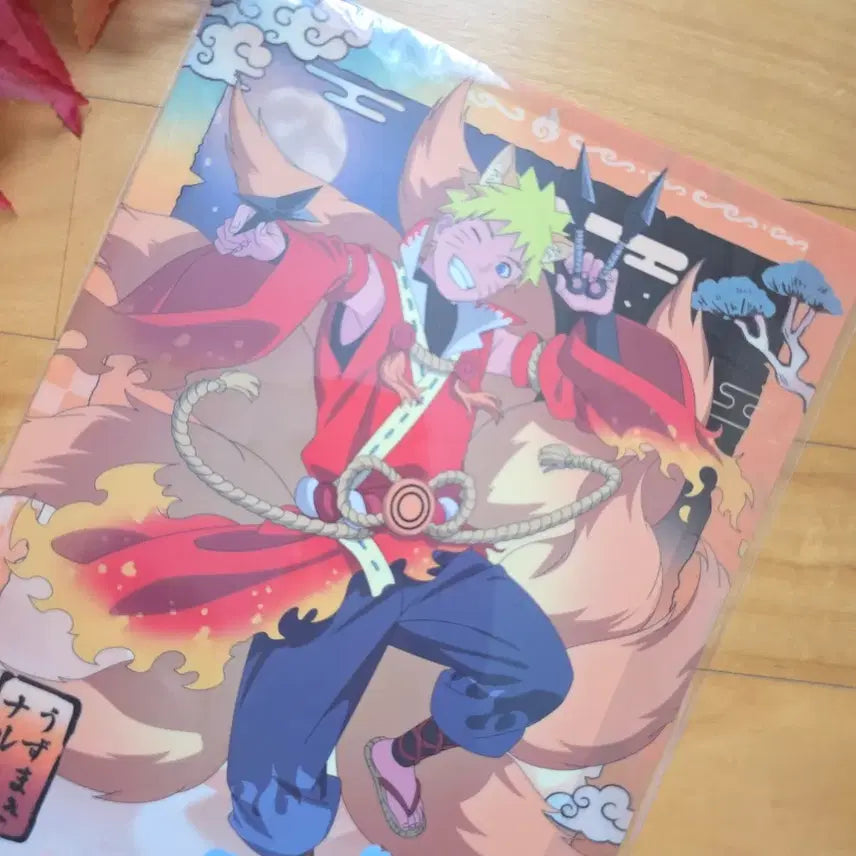 [BUNJANG] Naruto Shippuden Yokai Arrange Costume Version A4 Clear File / 나루토 질풍전 요괴 어레인지 의상 버전 클리어파일