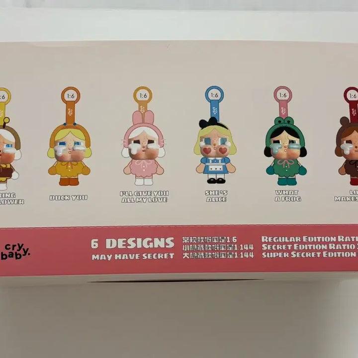 [BUNJANG] Pop Mart Crybaby Crying Again Series Opened Figures Bundle Set / 정품) 팝마트 크라이베이비 크라잉 어게인 시리즈 단순개봉 전제품