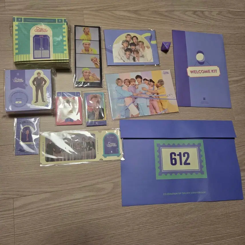 [BUNJANG] BTS Festa Calendar Components Bundle Set / 방탄소년단 페스타 캘린더 구성품 양도