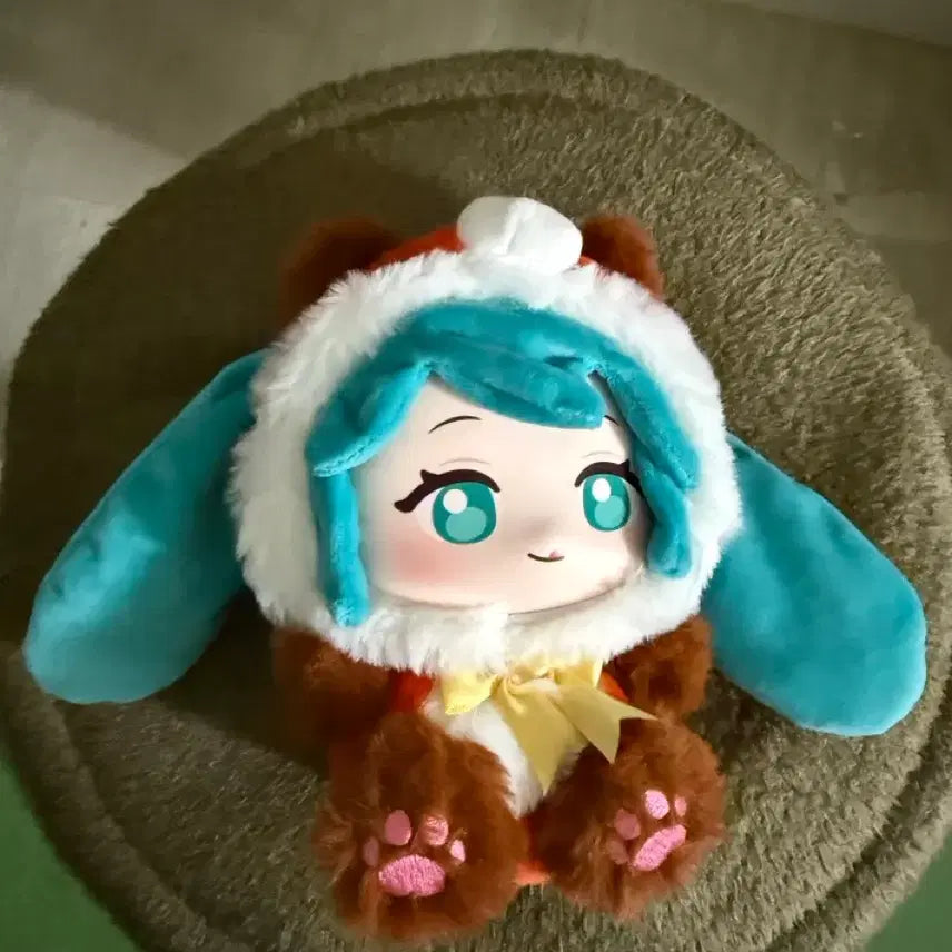 [BUNJANG] Fox Hatsune Miku Plush / (새상품) 여우 하츠네 미쿠 인형