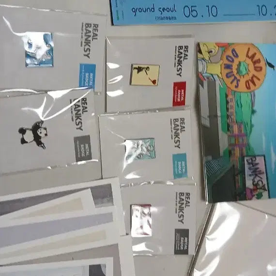 [BUNJANG] Real Banksy Exhibition Merchandise Bundle / (새상품) 리얼 뱅크시 전시회 굿즈 일괄