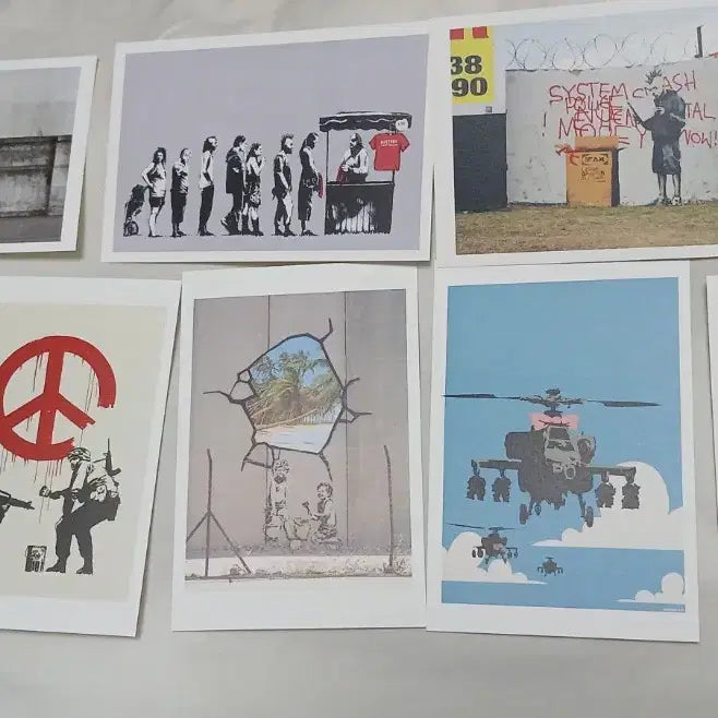 [BUNJANG] Real Banksy Exhibition Merchandise Bundle / (새상품) 리얼 뱅크시 전시회 굿즈 일괄
