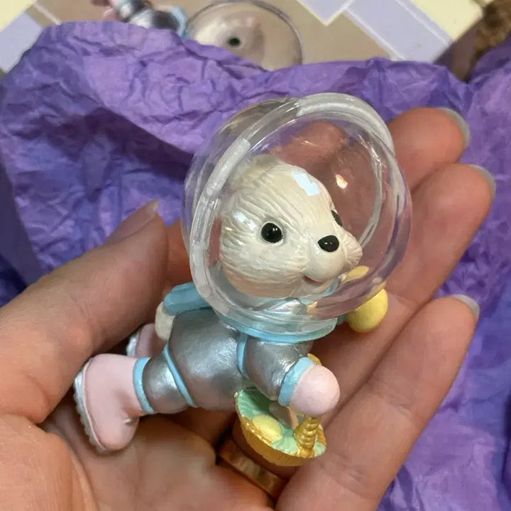 [BUNJANG] Vintage Hallmark Astronaut Bunny Ornament / 빈티지) 홀마크 우주복토끼 오너먼트