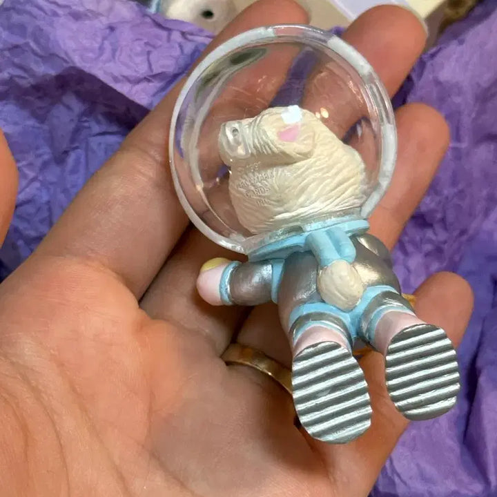 [BUNJANG] Vintage Hallmark Astronaut Bunny Ornament / 빈티지) 홀마크 우주복토끼 오너먼트