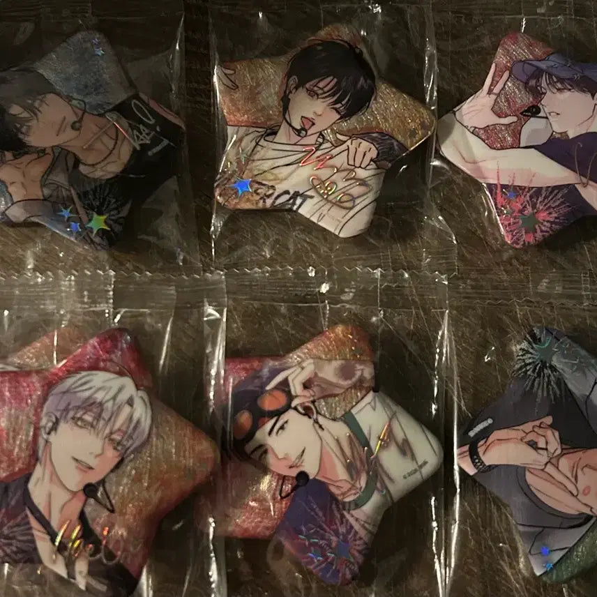 [BUNJANG] Sparkles AR Star Bundle Set Can Badge / 스파클즈 AR STAR 캔뱃지 일괄 양도합니다!