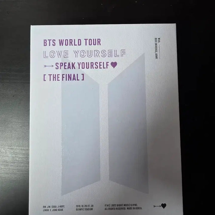 [BUNJANG] BTS Love Yourself: Speak Yourself Final Edition / 방탄 &