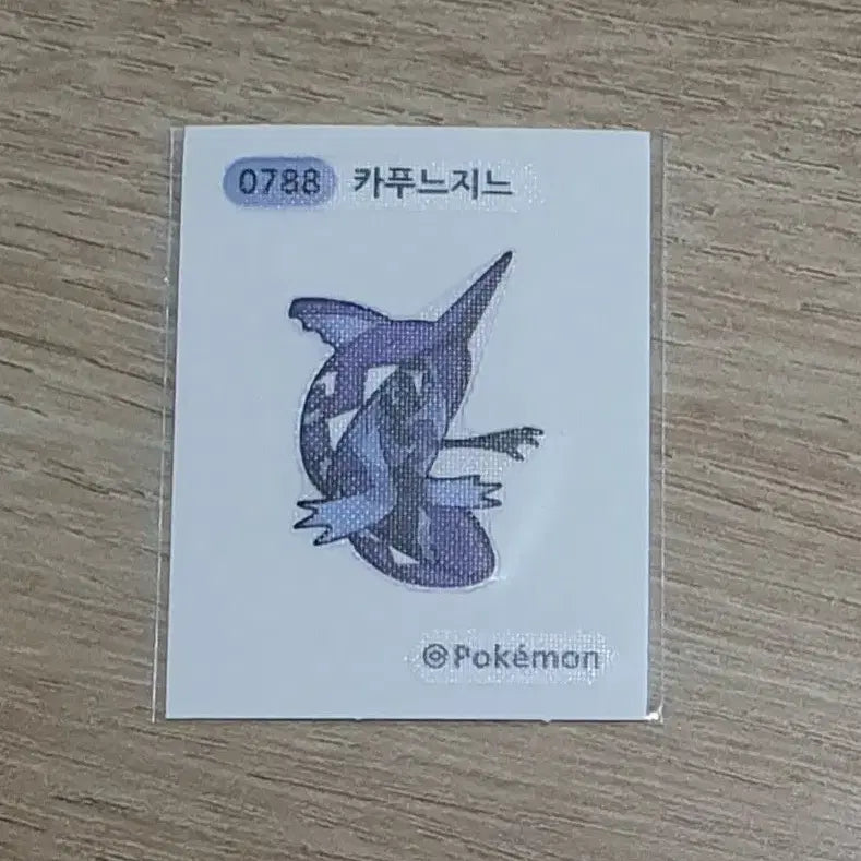 [BUNJANG] Pokemon Sticker Kapu-Regina / 포켓몬띠부씰 카푸느지느 판매