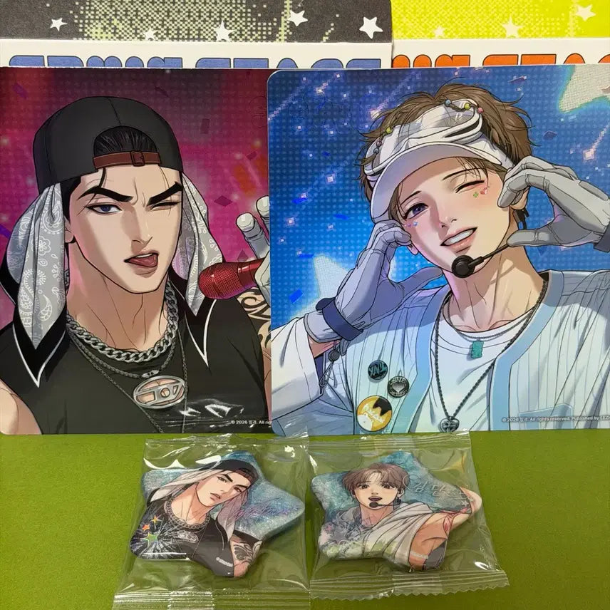 [BUNJANG] Sparkles Jinx Fancam Postcard, Badge Set / 스파클즈 징크스 직캠 엽서, 뱃지 2종