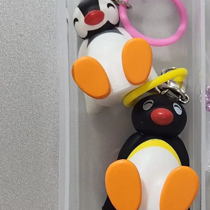 [BUNJANG] Pingu Sitting Majiushi Keyring / 핑구 앉은 메지루시 키링