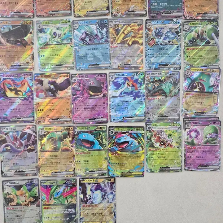 [BUNJANG] Pokemon Cards Bundle (RR Graded) / 다수 포켓몬 카드 일괄(RR등급)