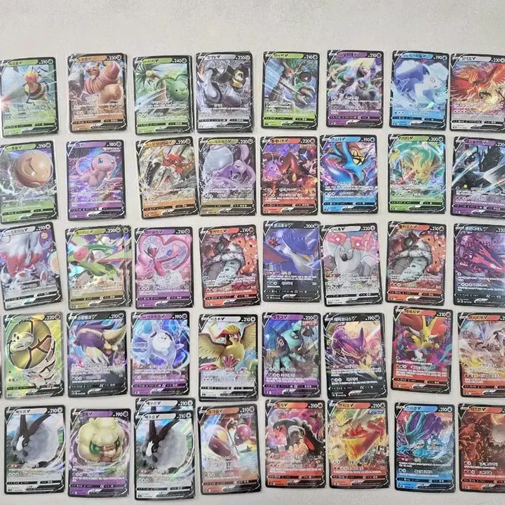 [BUNJANG] Pokemon V &amp; RR Grade Cards Bundle Set / 다수 포켓몬 카드  일괄(V, RR등급)