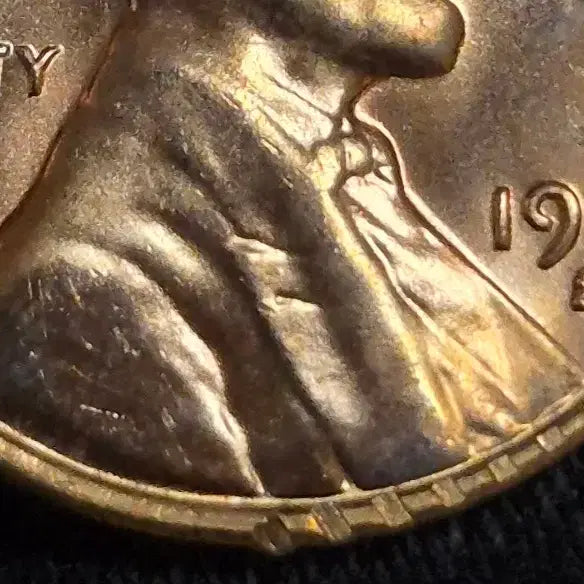 [BUNJANG] 1968 Lincoln Cent S Mint Error Coin / 1968년 링컨 센트 S. (완전 미사용)주화.  라인 짜집기 에러