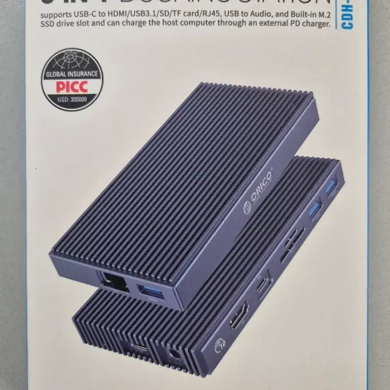 [BUNJANG] ORICO M.2 NVMe SSD Docking Station with 1TB Samsung 970 EVO Plus SSD / 오리코 C허브 도킹스테이션 +  970 evo plus 1tb