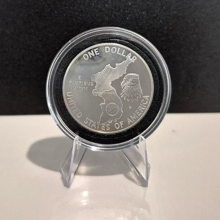 [SOLD OUT] 38주년 한국전쟁 기념 은화 순은 26g