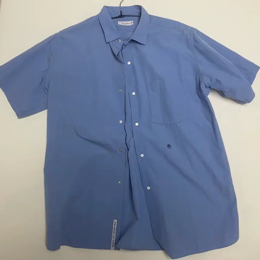 [BUNJANG] nanamica Wind Shirt Short Sleeve S / 나나미카 윈드셔츠 반팔 s