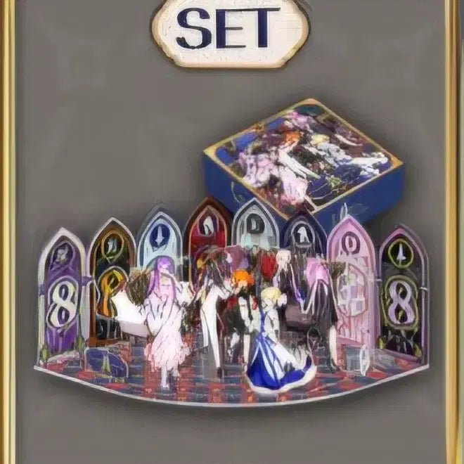 [BUNJANG] Fate/Grand Order 8th Anniversary Illustration Acrylic Set (Sealed) / [미개봉] Fate/Grand Order 8주년 기념 일러스트 아크릴세트