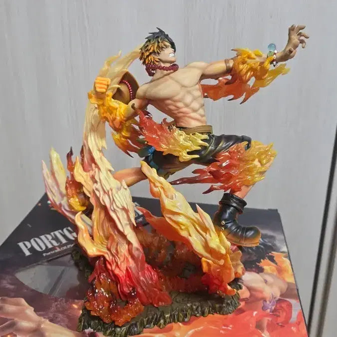 [BUNJANG] One Piece Portgas D. Ace Maximum Figure (Unsealed) / 개봉양품 맥시멈 에이스 원피스 포트거스 D 에이스 피규어