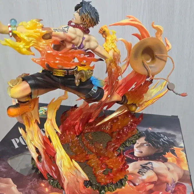 [BUNJANG] One Piece Portgas D. Ace Maximum Figure (Unsealed) / 개봉양품 맥시멈 에이스 원피스 포트거스 D 에이스 피규어