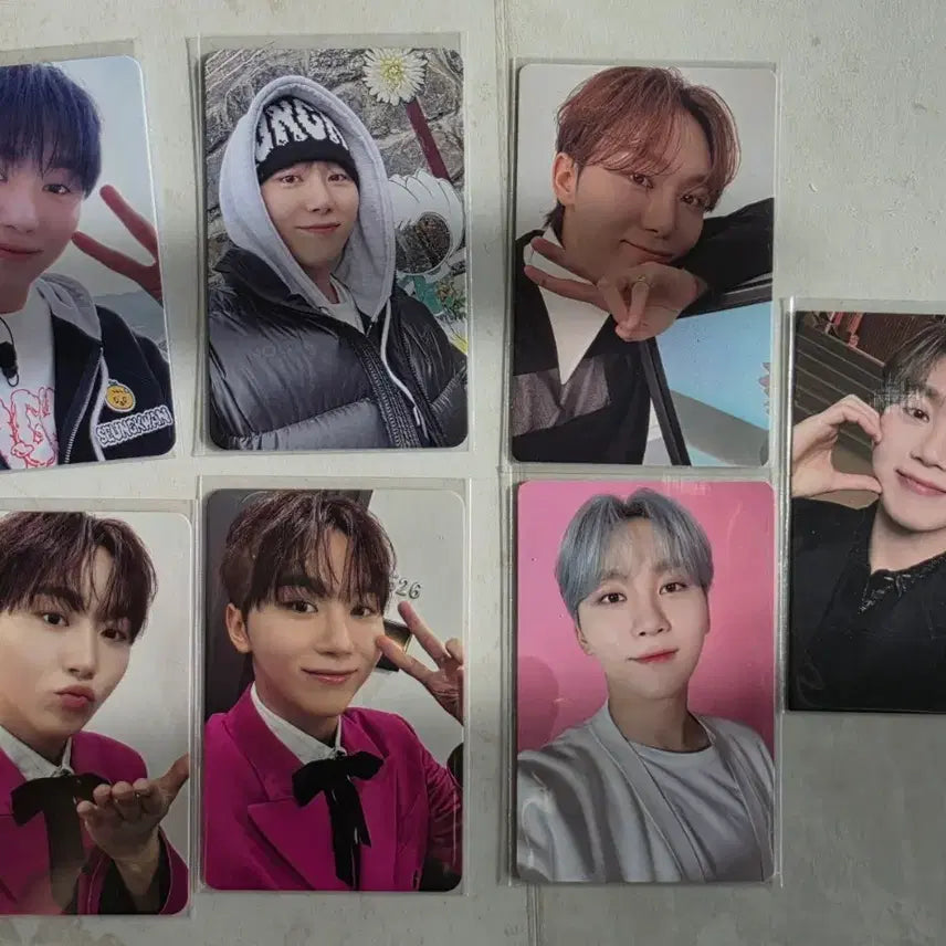 [BUNJANG] SEVENTEEN Seungkwan Photocard Bundle Set / 세븐틴 승관포카 7개 일괄