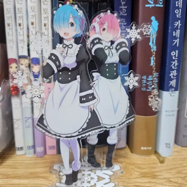 [BUNJANG] Re:Zero Ram Rem Figure / 리제로 렘람 피규어
