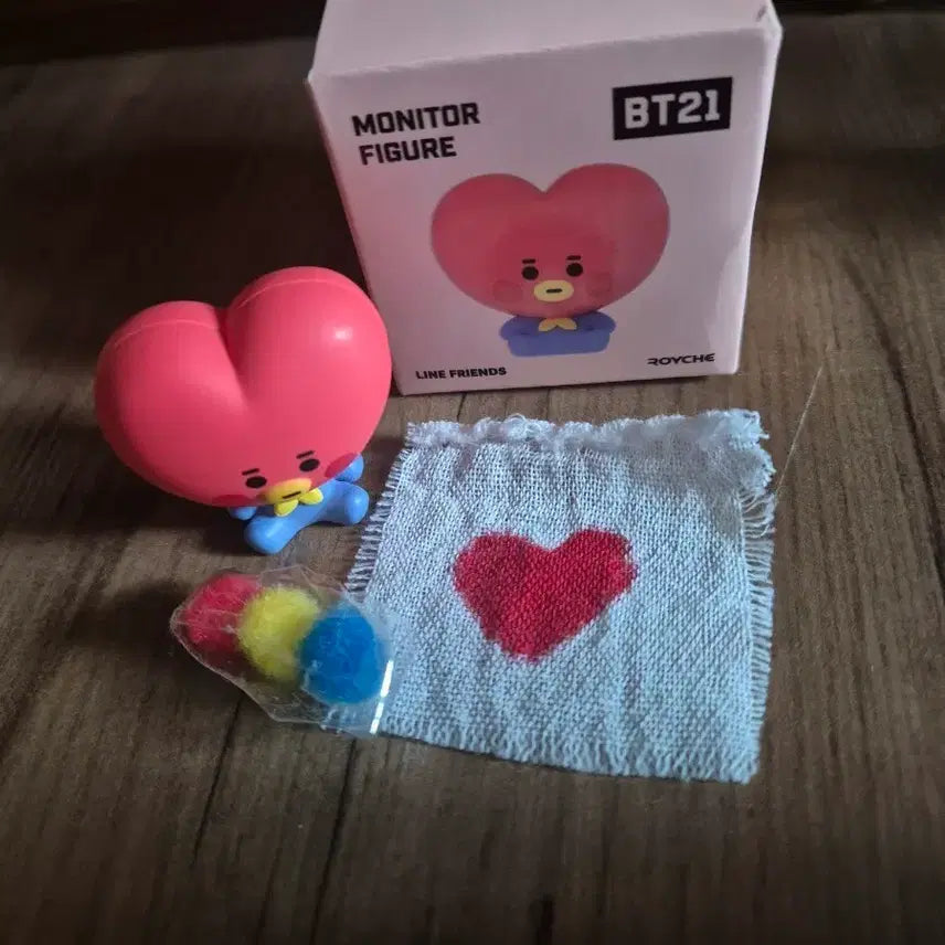 [BUNJANG] BT21 Tata Monitor Figure Set / bt21모니터피규어