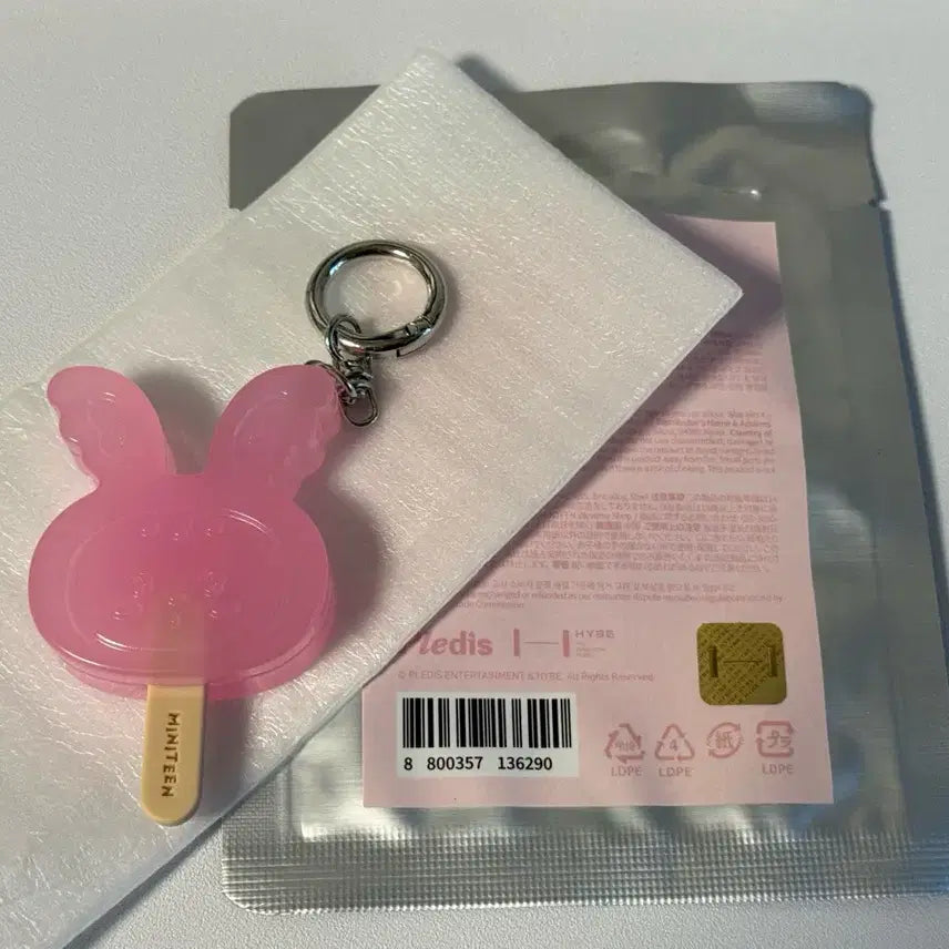 [BUNJANG] SEVENTEEN MiniTeen Jjongtoram Keyring / 세븐틴 미니틴 아이스크림 쫑토람 키링양도