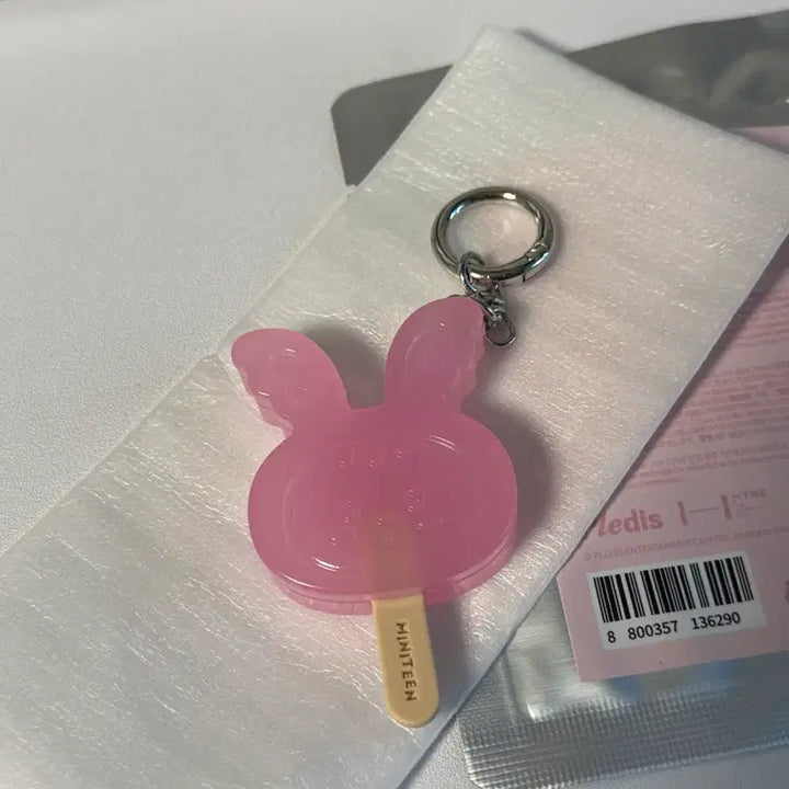 [BUNJANG] SEVENTEEN MiniTeen Jjongtoram Keyring / 세븐틴 미니틴 아이스크림 쫑토람 키링양도