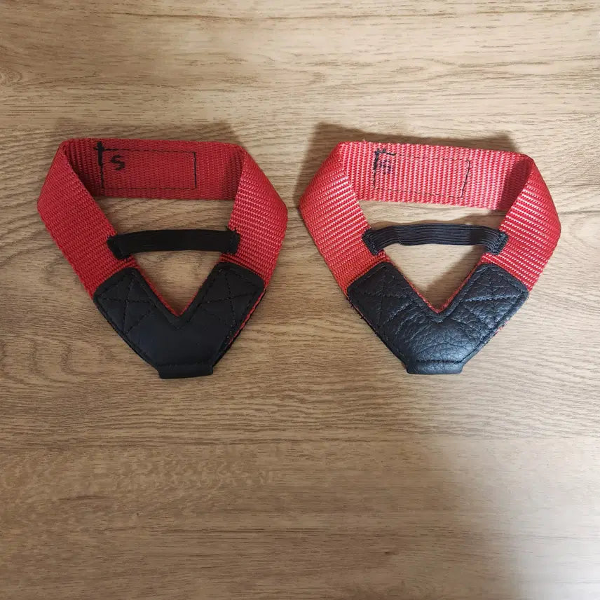 [BUNJANG] Butcher Hooks Lifting Straps Original Red Size S / Butcher Hooks 부처 훅 리프팅 스트랩 오리지널 레드 S사이즈