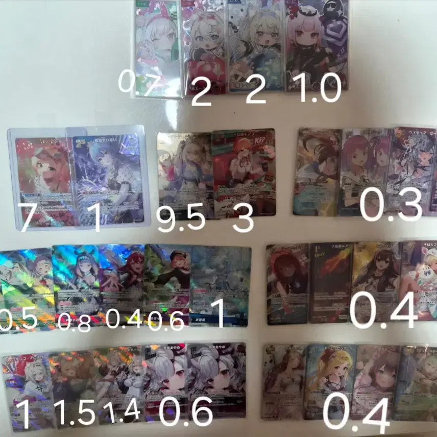 [BUNJANG] Hololive OCG 8th Edition Cards - UR, Yellow, SR, OSR / 홀로라이브 ocg UR,옐,SR,osr 팝니다