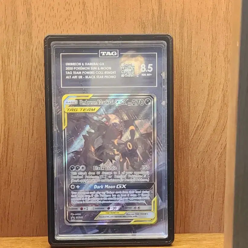 [BUNJANG] Darkrai Blacephalon North American Edition TAG 8.5+ Expansion Art Pokémon Card / 희귀매물)다크라이 블래키 북미판 TAG8.5+ 확장아트 포켓몬카드