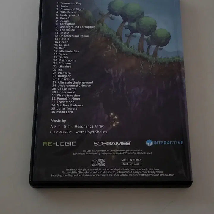 [BUNJANG] Terraria Official Soundtrack CD / 테라리아 오피셜 사운드트랙 cd