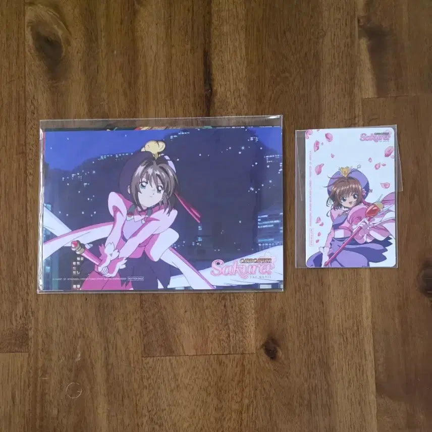 [BUNJANG] Cardcaptor Sakura Movie 4th Week Steel Cut Postcard + Sticker Set Bundle / 카드캡터체리 극장판 4주차 스틸컷엽서 + 스티커세트 일괄