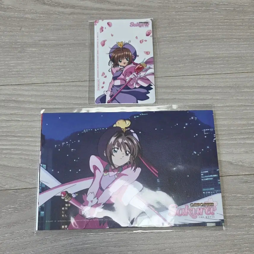 [BUNJANG] Cardcaptor Sakura Movie 4th Week Steel Cut Postcard + Sticker Set Bundle / 카드캡터체리 극장판 4주차 스틸컷엽서 + 스티커세트 일괄