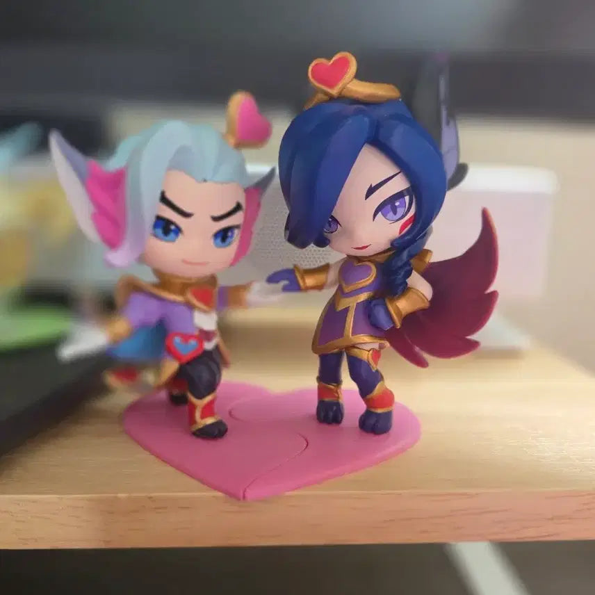 [BUNJANG] Pop Mart Teamfight Tactics Xayah Rakan Bundle / 팝마트 롤 전략적팀전투 자야라칸 일괄 판매
