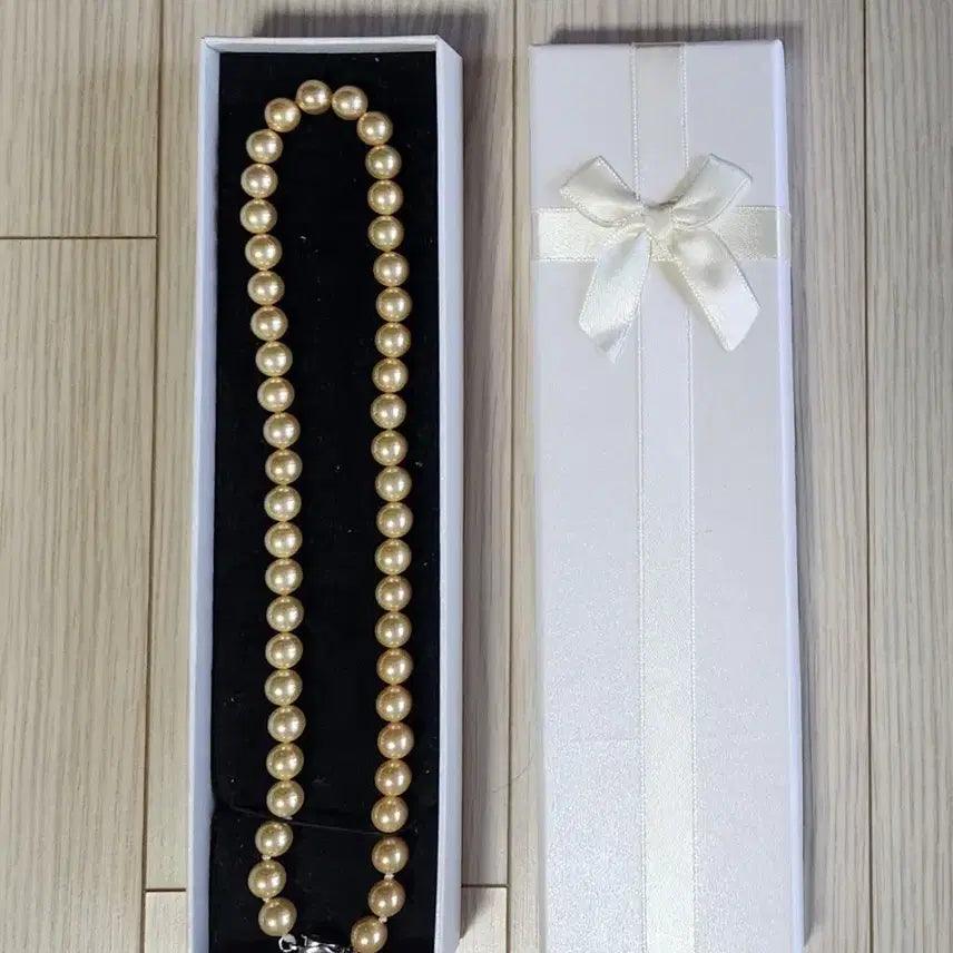 [SOLD OUT] 골드  진주목거리