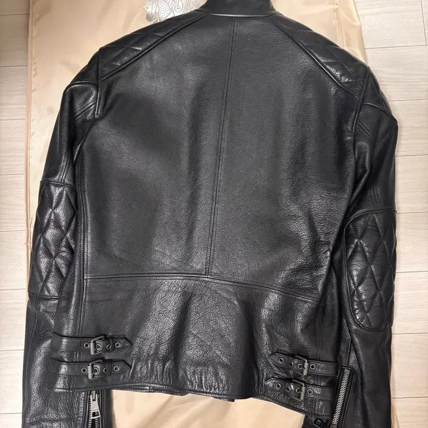 [SOLD OUT] (Msize) 버버리 카프레더 바이커 가죽자켓