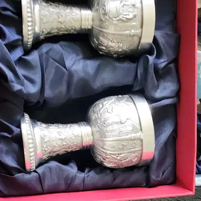 [BUNJANG] Tin Cup Set (6 pcs) - Unused Bundle / 주석2박스 미사용 일괄