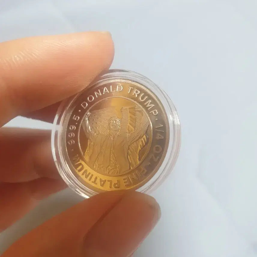 [BUNJANG] Trump President Election Commemorative Platinum Medal 1/4oz / 1돈당 337400원 트럼프 대통령 당선 기념 1/4온스 백금 플래티넘바