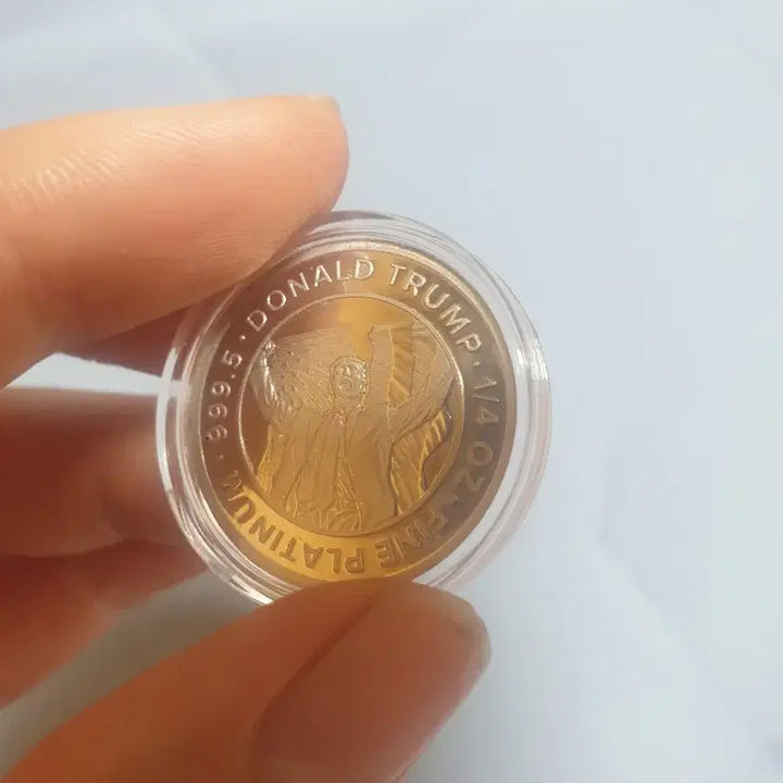 [BUNJANG] Trump President Election Commemorative Platinum Medal 1/4oz / 1돈당 337400원 트럼프 대통령 당선 기념 1/4온스 백금 플래티넘바