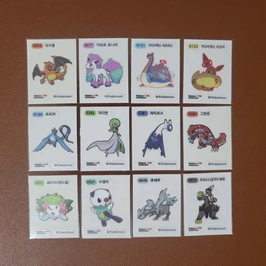 [BUNJANG] Pokemon Stickers (Pixel, Season 3, 4, 5) Individual Sale / 포켓몬 띠부씰 (픽셀, 시즌3,4,5) 개별판매