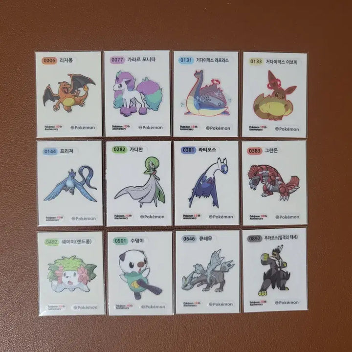 [BUNJANG] Pokemon Stickers (Pixel, Season 3, 4, 5) Individual Sale / 포켓몬 띠부씰 (픽셀, 시즌3,4,5) 개별판매
