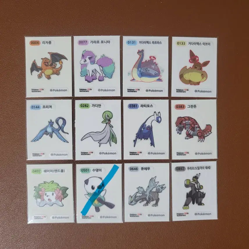 [BUNJANG] Pokemon Stickers (Pixel, Season 3, 4, 5) Individual Sale / 포켓몬 띠부씰 (픽셀, 시즌3,4,5) 개별판매