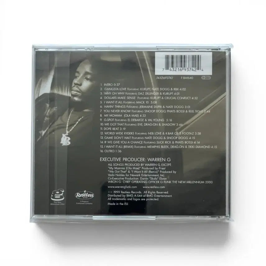 [BUNJANG] Warren G I Want It All CD / Warren G - I Want It All CD