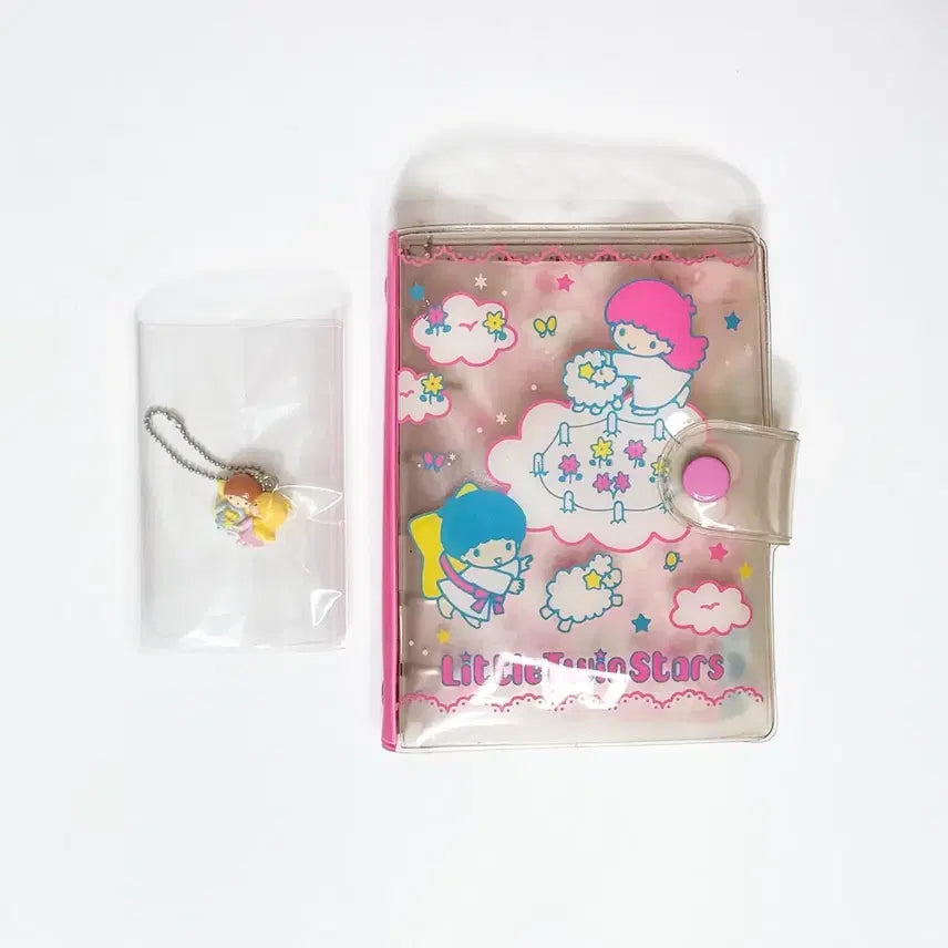 [BUNJANG] Sanrio Kiki &amp; Lala 6-Hole Diary Binder / 키키라라다이어리 키키라라바인더 고전키티다이어리 헤이세이