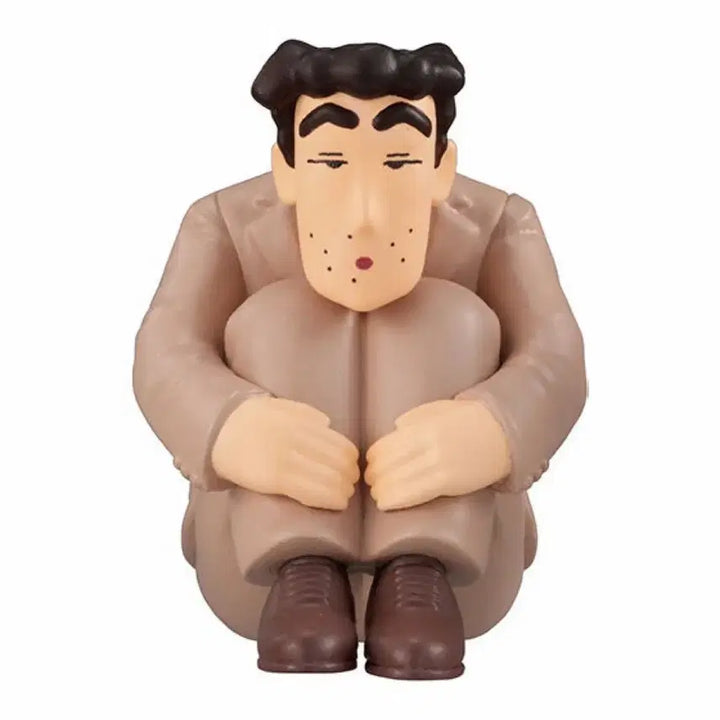 [BUNJANG] Bandai Crayon Shin-chan Machiboke Gacha Figure Set (8 Types) / [세트] 반다이 짱구 마치보케 언제오려나 가챠 피규어 8종 일괄